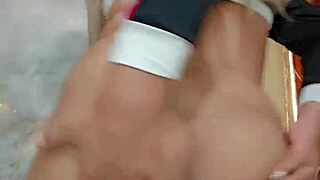 Beautiful transsexual teases with tempting moves and touches