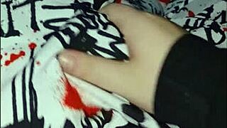 Sexy Muscular Young Lady Deepthroats Big Black Cock Before Massive Facial Cumshot