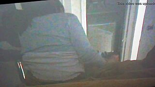 Hidden cam catches bride's wild handjob and cum on tits at wedding