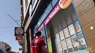 hunt4k. nerd watches his girl get pounded by buff stud hidden cam