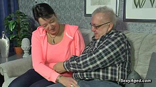 amateur german couple enjoys wild couch pounding!