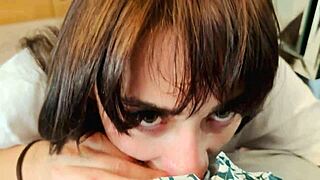 Best Deepthroat Ends with Eager Cum Swallowing