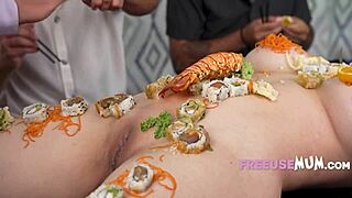 Ready for this Asian milf chef's freeuse pussy dessert?