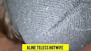 alinete lets ex manager and hubby film her total whore slutting out on massive black cock