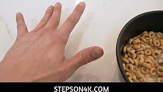 ginger beauty delivers intense titjob and pussy ride experience