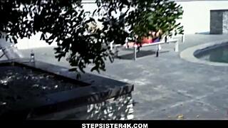 big tits blonde teen bikini orgy with guy on july 4th pov