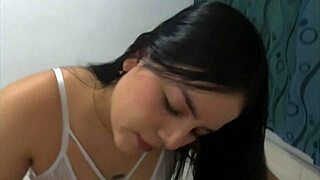 gave him teasing ass shake then dropped bra got on knees sucking dick like total white whore - jhodez1