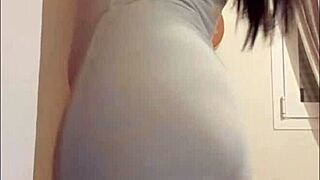 milf shows off everything moaning loud in horny display 🔥😩