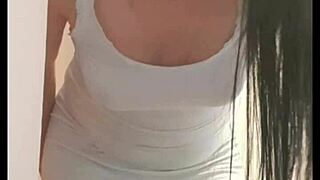 milf shows off everything moaning loud in horny display 🔥😩