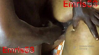 Her fat ebony ass bouncing made me cum so hard doggystyle!