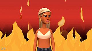 Animated Dirty Talk Begs for Hungry Pulsing Cock Now!