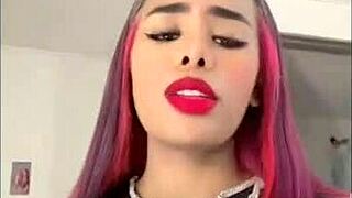 Black Babe Teases Tits and Ass with Toys