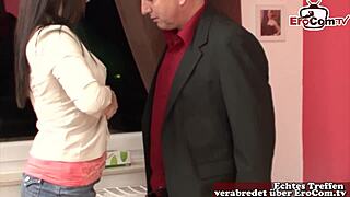 german skinny teen craves intense sex