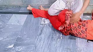 desi bhabhi seduces devar into wild indoor water sex ignoring homework demands