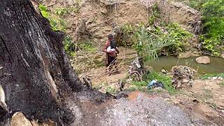 we screwed wildly deep in the forest