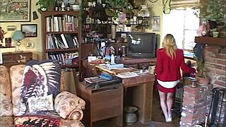 Blonde Cougar Pussy Licked Then Fucked Hard