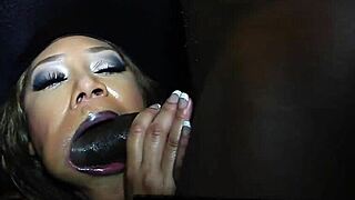 wanna bend over this curvy ebony baddie outdoors and fuck her fat ass on the street?