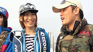 Hot Japanese Couples Fuck Wild in Boat and Car Creampie Chaos!