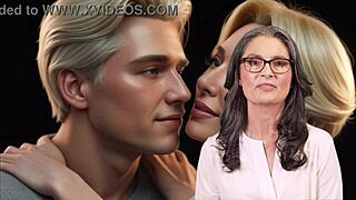 Emotional French Feet Play Sparks Passion