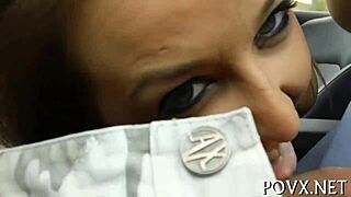 Pressley Carter Takes Brutal Doggystyle Pounding and Spanks