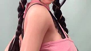 wanna see this asian fuck doll get pounded hard like a real slut?