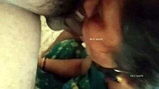 maid suhasini slurps and sucks indian cock deep