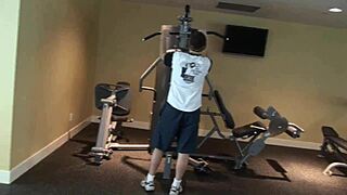 blonde milf begs for cum all over her huge tits