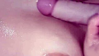 Showering when neighbor fox shoves his thick verga deep in my mouth