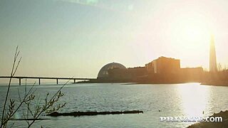 Mega hot young vikalita deepthroats then cums on face private