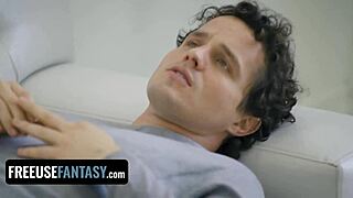 Busty Doctor Lily Lane and Blake Blossom Fulfill Wild Freeuse Fantasy