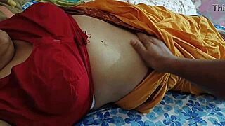 lover seduces busty indian housewife for deep pussy pounding