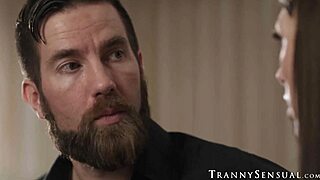 Long Haired Shemale Ava Holt Rides Relentless Anal Plowing After Rimming