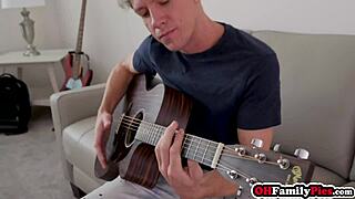 petite teen tess thompson masturbates then hardcore fuck