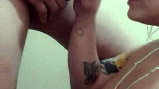 Colombian milf pierced nipples public street chingada orgasm farting wild