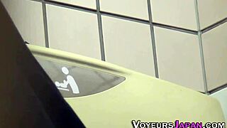 Voyeur spies hairy Japanese teen masturbating outdoors hidden cam