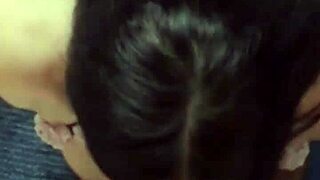 brunette gia chained submissive on knees for deepthroat face fucking