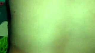 hot asian teen's wet pussy gets fucked deep in doggystyle creampie
