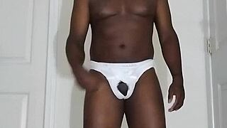 i'm spreading my ass masturbating hard in tight white underwear again