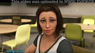 Petite amateur teen with big boobs and ass enjoys anal massage from milf