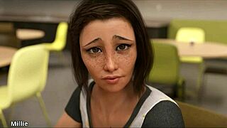 Petite amateur teen with big boobs and ass enjoys anal massage from milf