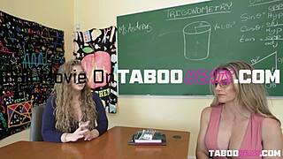 Teen Locks Lips with Teacher at Parent Meeting