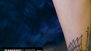 stepsis taboo mood lifts with big cock comfort ride and titty fuck