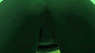 listen to those sloppy blowjob sounds while i stare at her big puffy pussy lips in yoga pants during 69