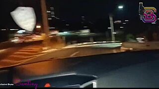 bruna's slurpin' this massive black cock can't get enough mmm