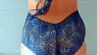 Gorgeous Tanned Latina Babes Shower Off Pool Day Wetness!