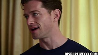 frat bros bareback anal rimming in wild college threesome