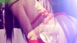 isabella angelina's first time gaping anal dp from two bbc rough pee backstage