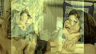 vintage lesbian threesome unfolds in antique erotic confessions group session