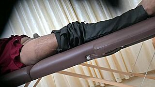 DESI DOCTOR SAHIYA STROKES PATIENT'S COCK WITH EXPERT HANDJOB GRIP