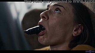 josephine jackson's parasited big tits drip slime in solo play